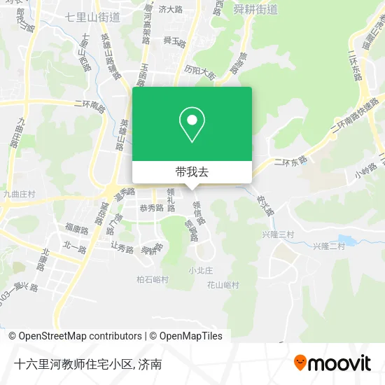 十六里河教师住宅小区地图