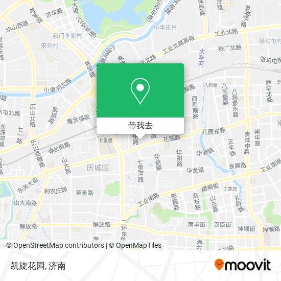凯旋花园地图