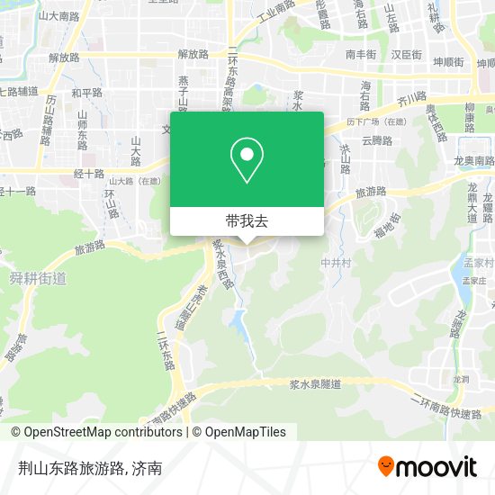 荆山东路旅游路地图