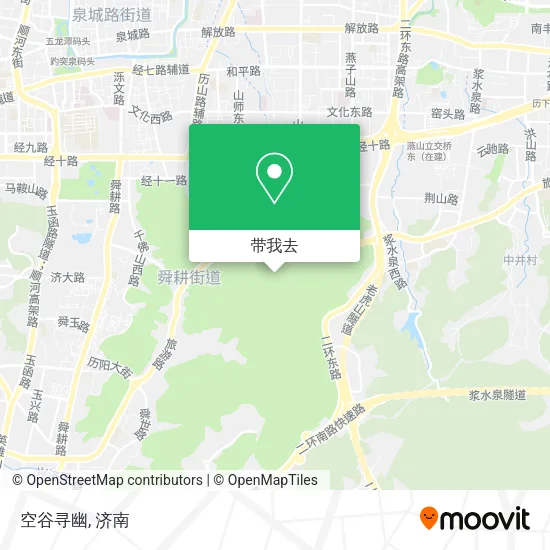 空谷寻幽地图