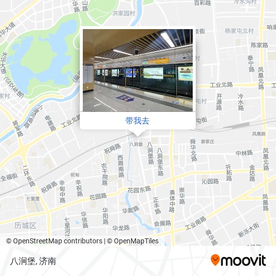 八涧堡地图