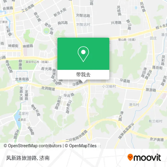 凤新路旅游路地图