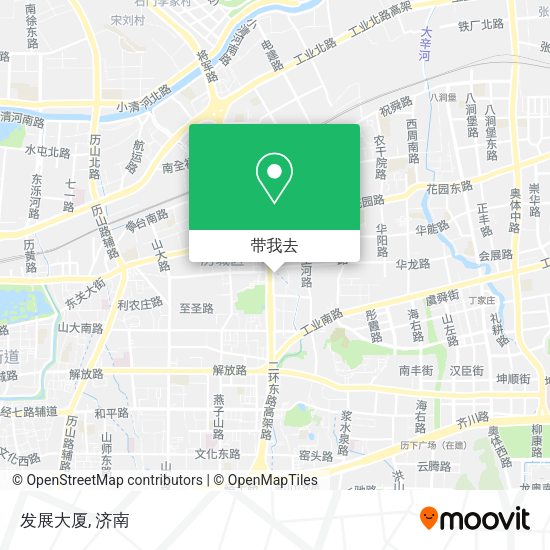 发展大厦地图