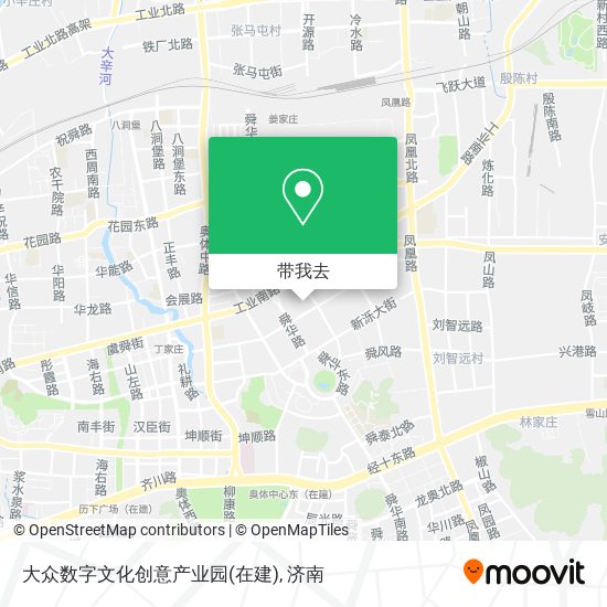 大众数字文化创意产业园(在建)地图
