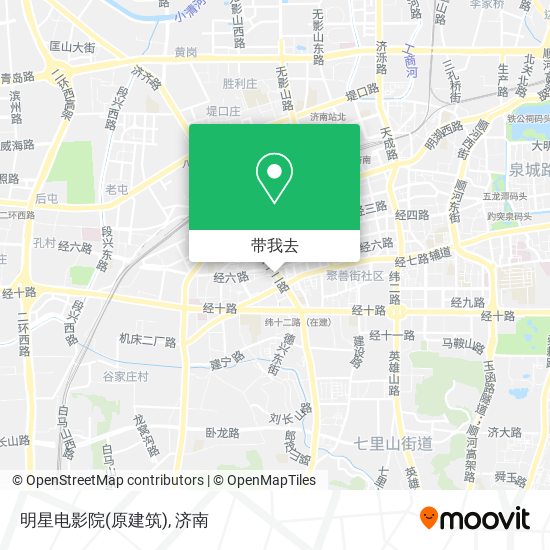 明星电影院(原建筑)地图