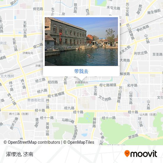 濯缨池地图