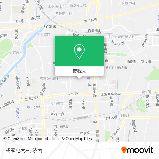 杨家屯南村地图