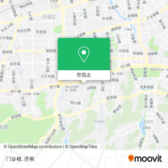 门诊楼地图