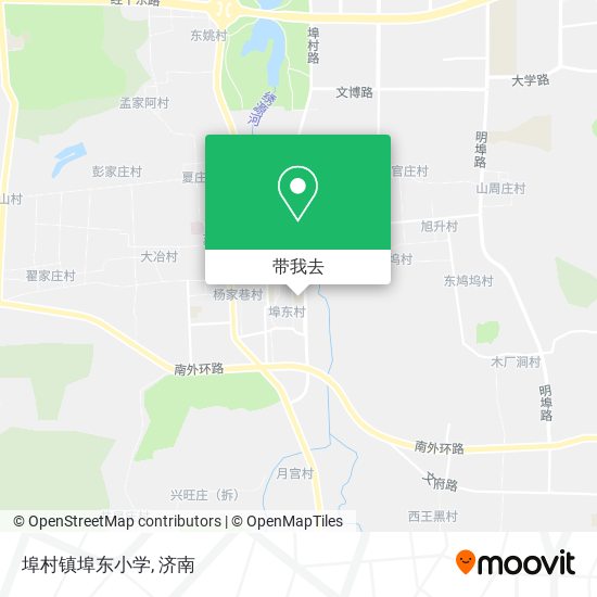 埠村镇埠东小学地图