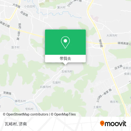 瓦峪村地图