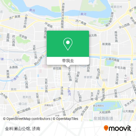 金科澜山公馆地图