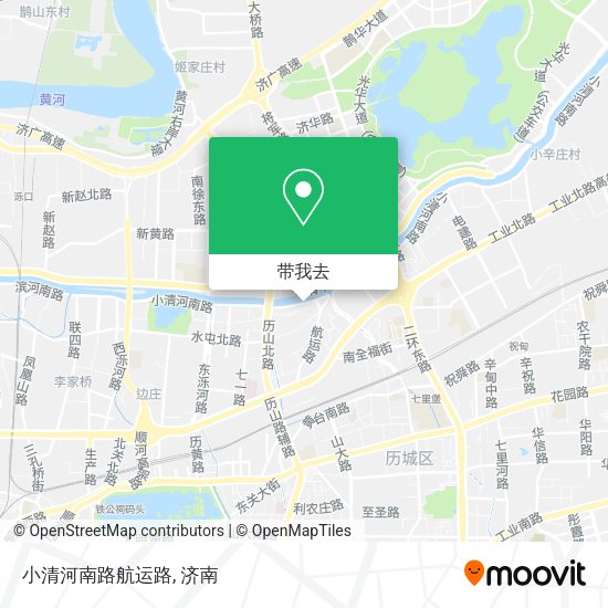 小清河南路航运路地图