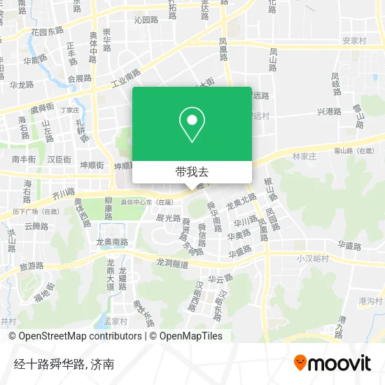 经十路舜华路地图