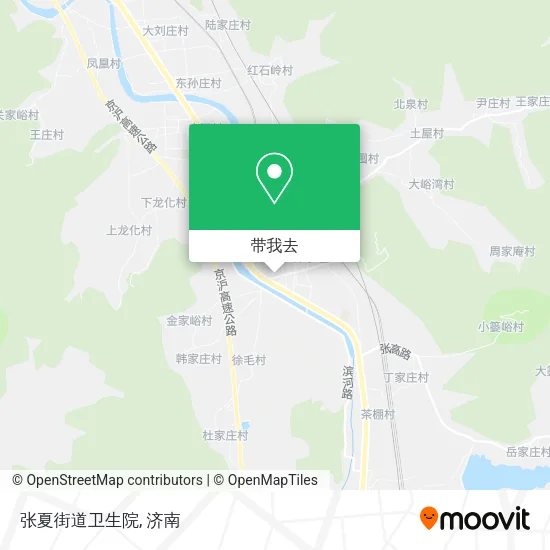 张夏街道卫生院地图