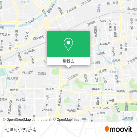 七里河小学地图