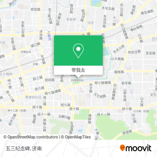 五三纪念碑地图