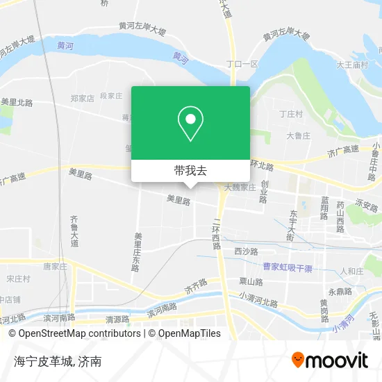 海宁皮革城地图