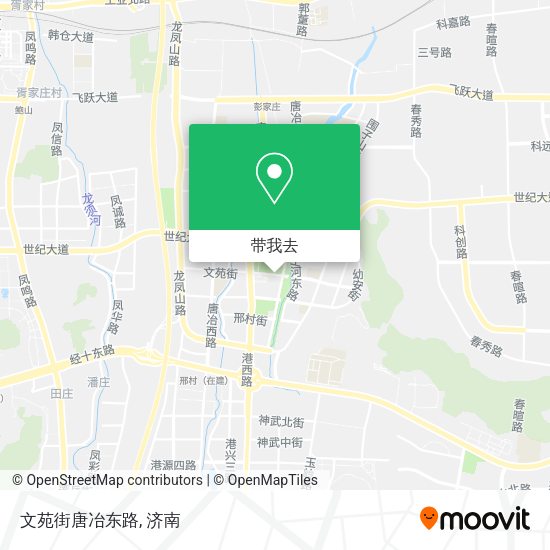 文苑街唐冶东路地图
