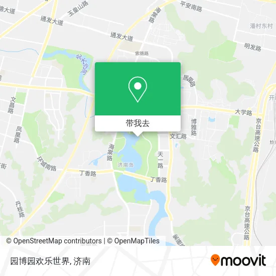 园博园欢乐世界地图