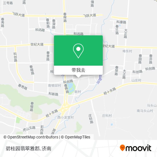 碧桂园翡翠雅郡地图