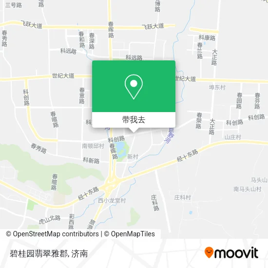 碧桂园翡翠雅郡地图