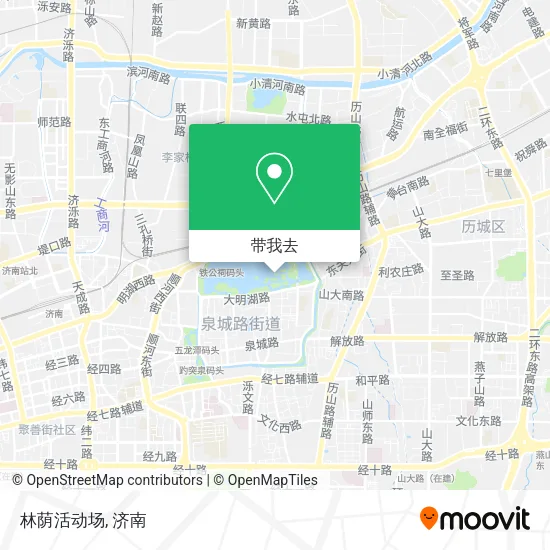 林荫活动场地图