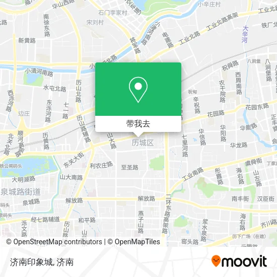 济南印象城地图