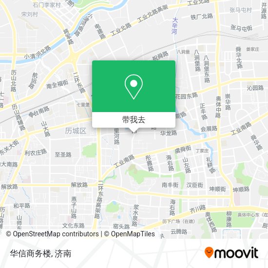 华信商务楼地图