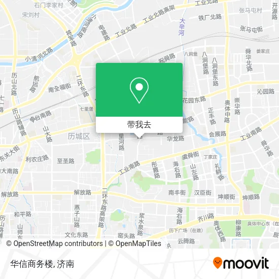 华信商务楼地图