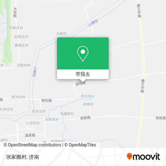 张家圈村地图