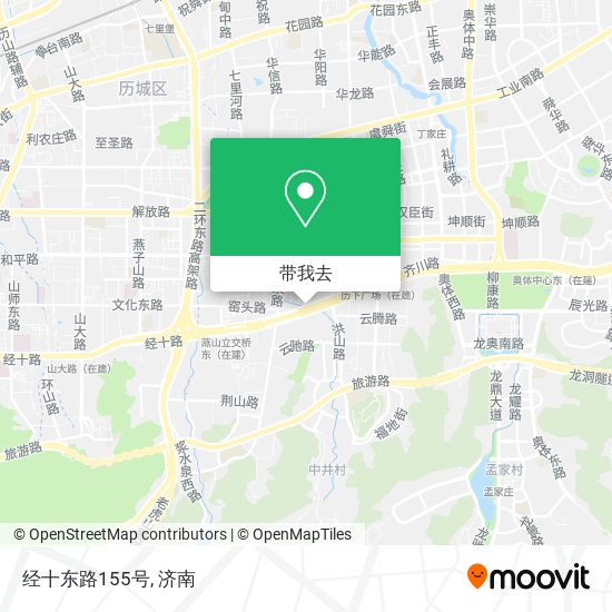 经十东路155号地图