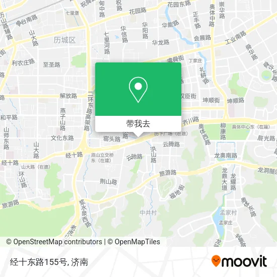 经十东路155号地图