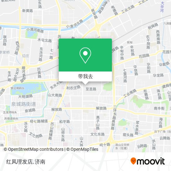 红凤理发店地图