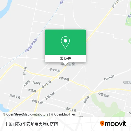 中国邮政(平安邮电支局)地图