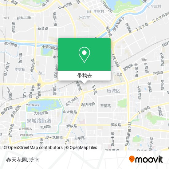 春天花园地图