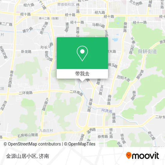金源山居小区地图