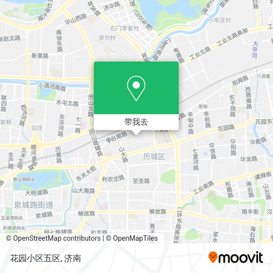 花园小区五区地图