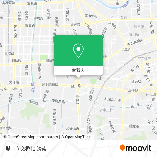 腊山立交桥北地图