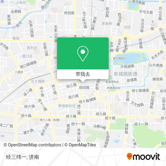 经三纬一地图
