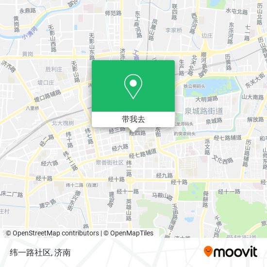 纬一路社区地图