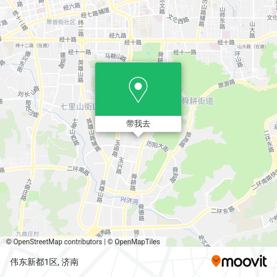 伟东新都1区地图