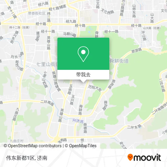 伟东新都1区地图