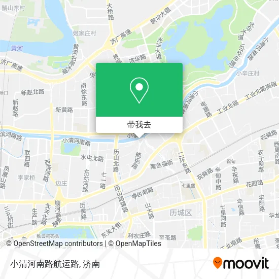 小清河南路航运路地图
