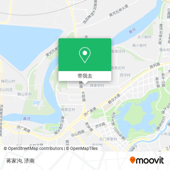 蒋家沟地图