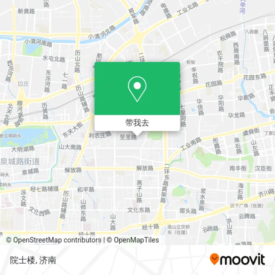 院士楼地图
