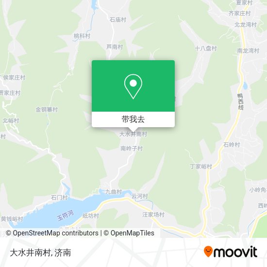 大水井南村地图