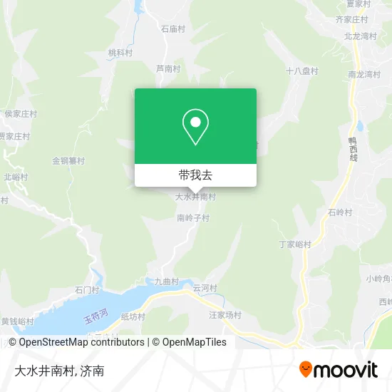 大水井南村地图
