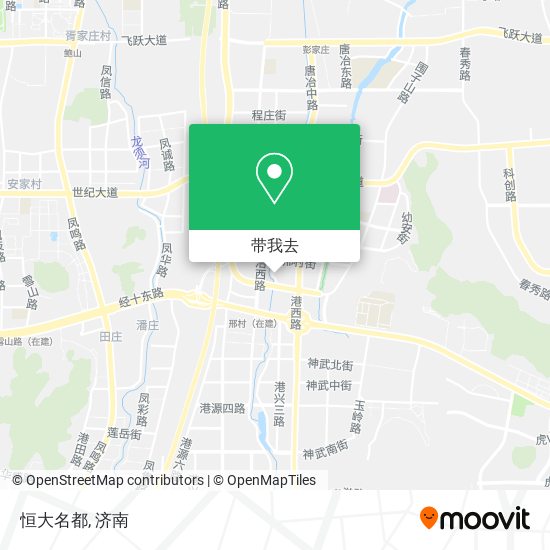 恒大名都地图