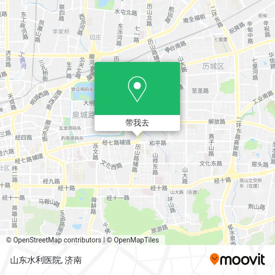 山东水利医院地图