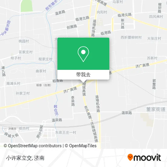 小许家立交地图